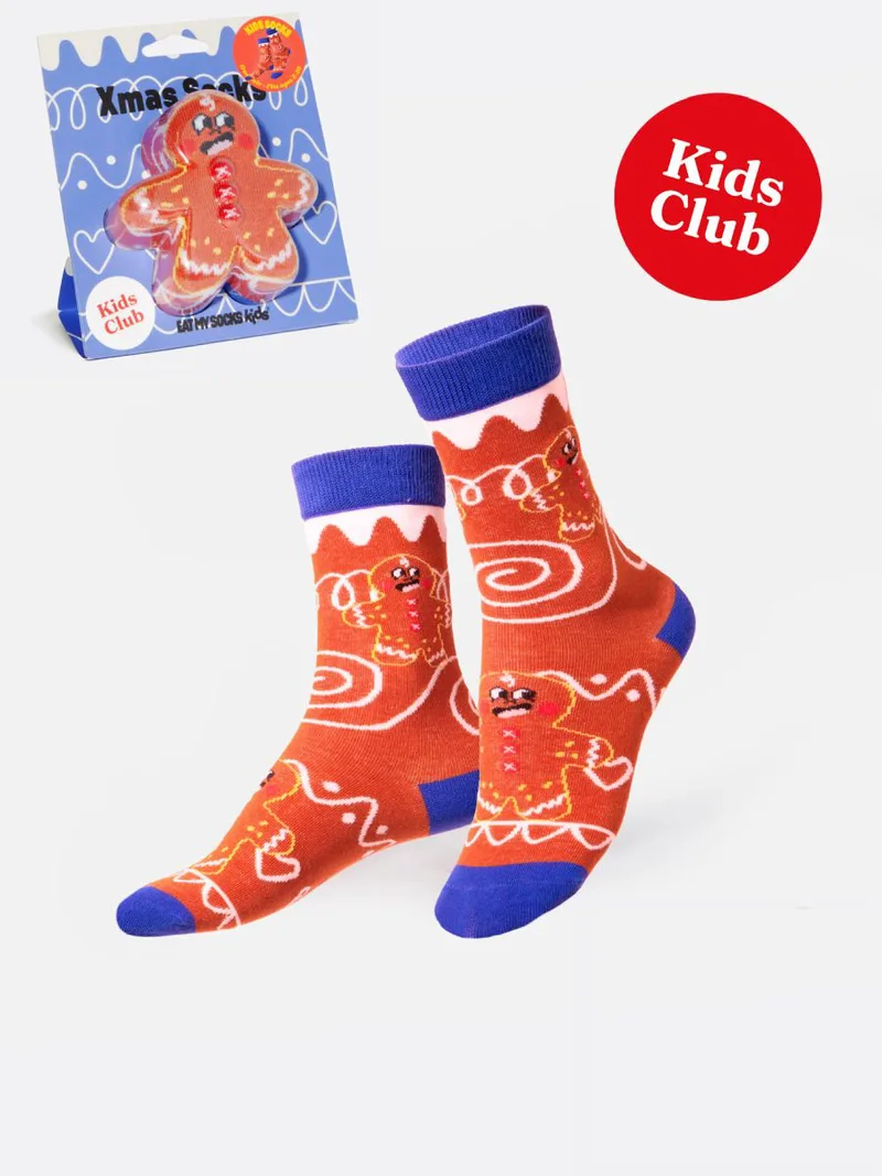 Παιδικές κάλτσες Eat My Socks - Xmas Cookie (μέγεθος 28-35)
