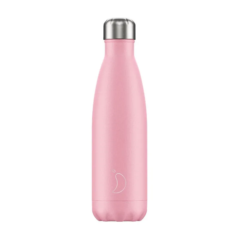 Μπουκάλι Θερμός - Pastel Ροζ 500ml