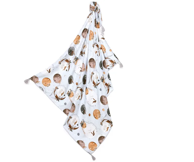 Bamboo Κουβέρτα Swaddle Fly me to the Moon Sky