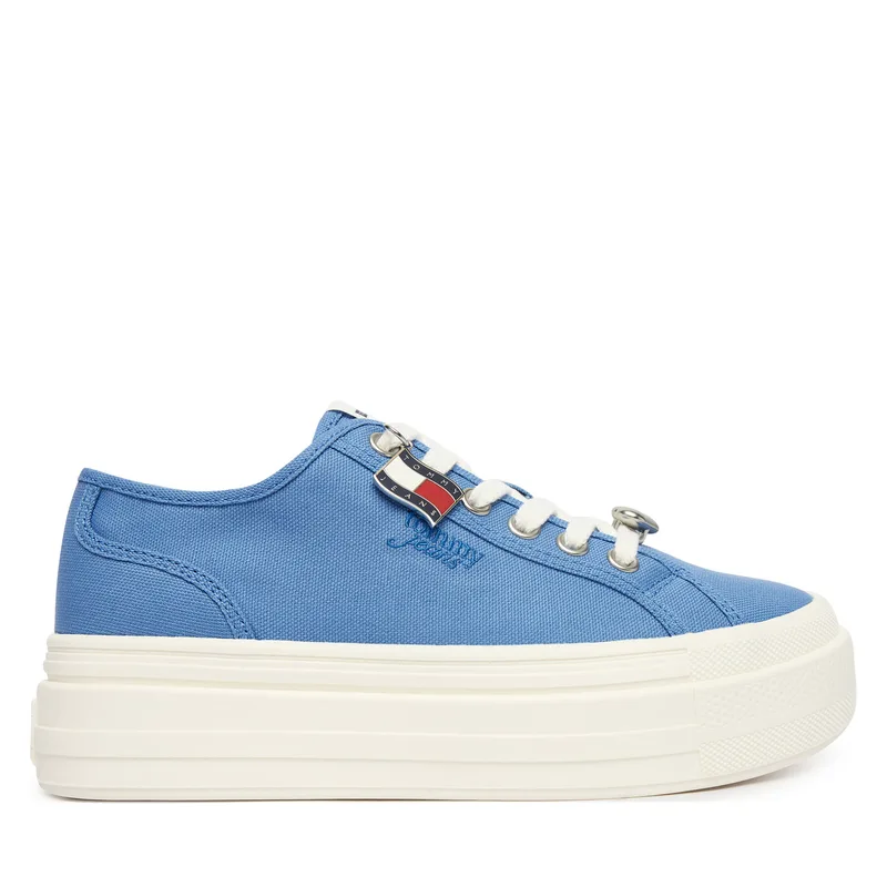 Αθλητικά Tommy Jeans Tjw Flatform Sneaker Charms EN0EN02959 Μπλε