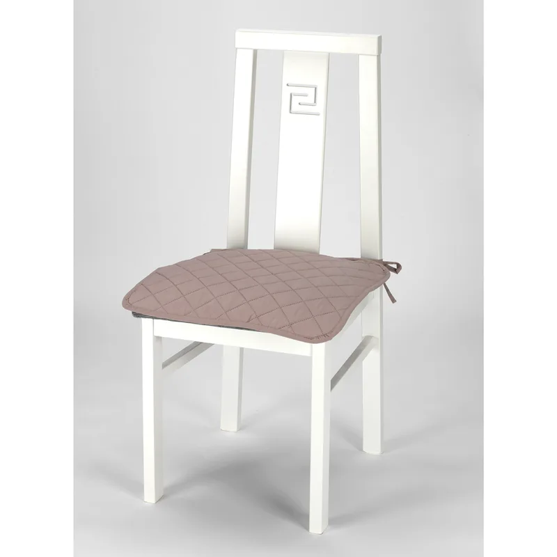Σετ (6 Τμχ) Καλύμματα-Καπάκια Καρέκλας Universal Quilt - C/18 Λινό -10+ Χρώματα Διαθέσιμα-Καλύμματα Σαλονιού