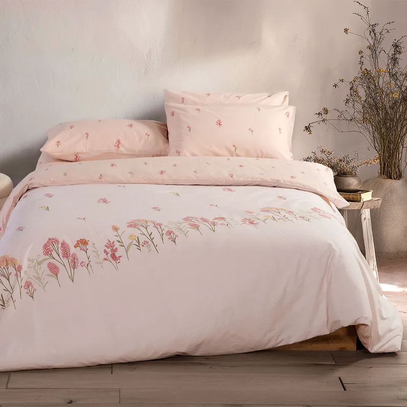 Σεντόνια Διπλά (Σετ) Nef-Nef Homeware Smart Fragesca Ecru