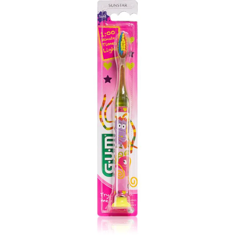 G.U.M Kids Toothbrush παιδική οδοντόβουρτσα με βεντούζα 1 τμχ