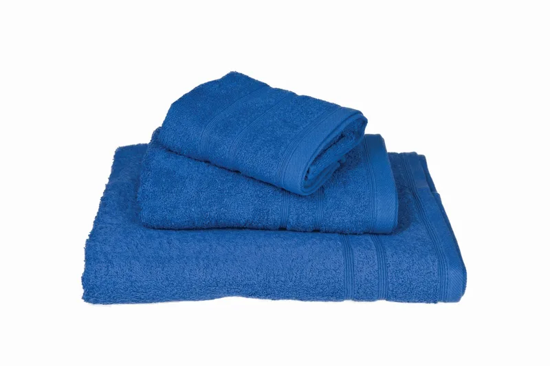Πετσέτα Μπάνιου ΚΟΜΒΟΣ Πεννιέ 500 Blue 75x145