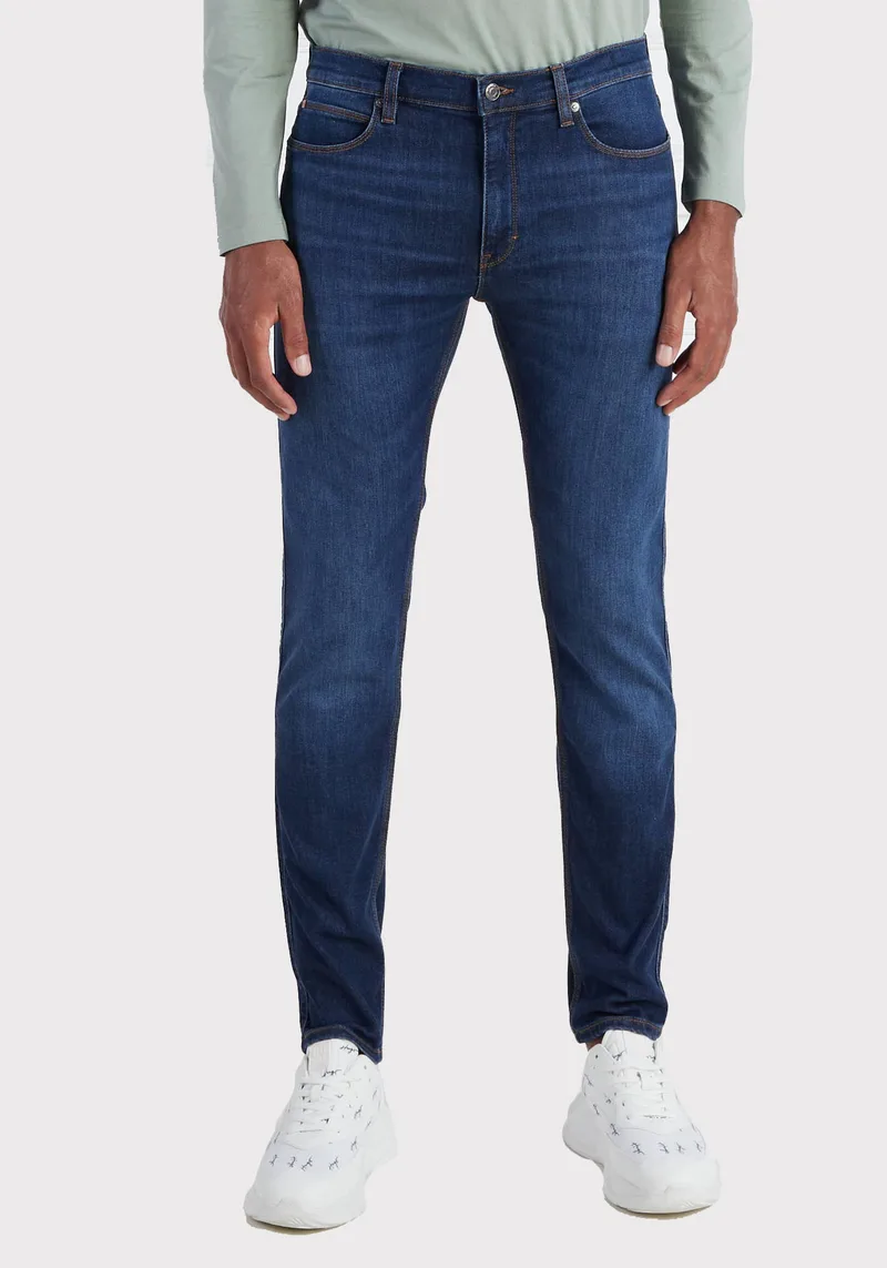 HUGO Jean Παντελόνι της σειράς HUGO 734 - 50493713 405 Dark Blue