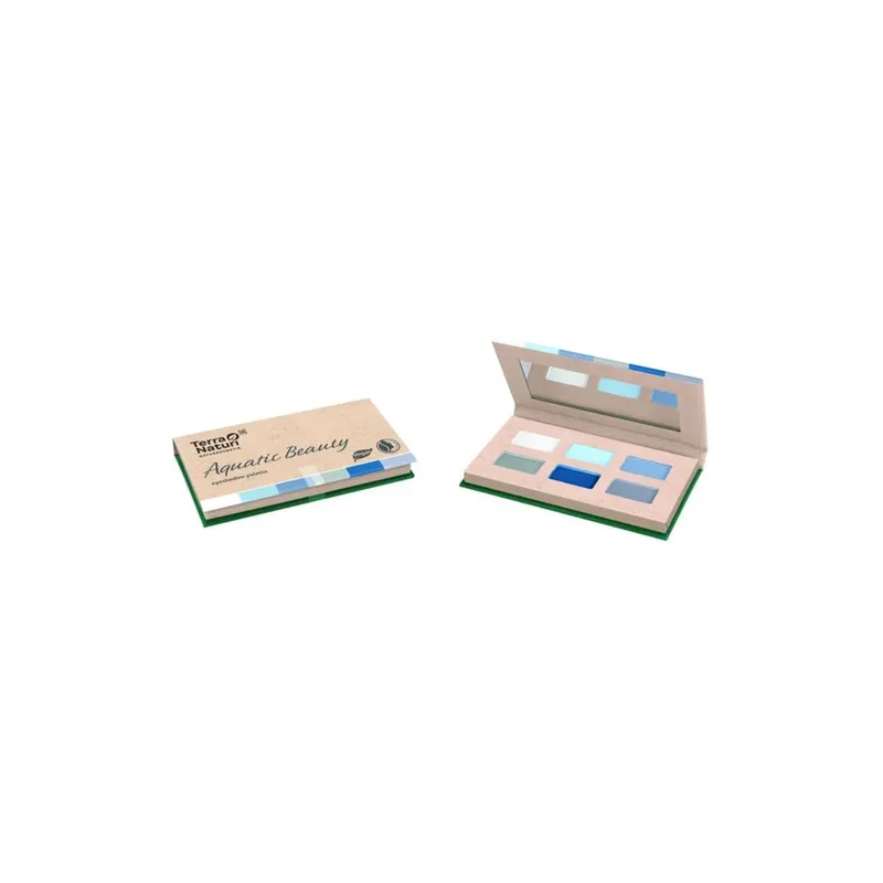 Terra naturi 6 Piece Eyeshadow Palette, AQUATIC BEAUTY (3.60 g)
