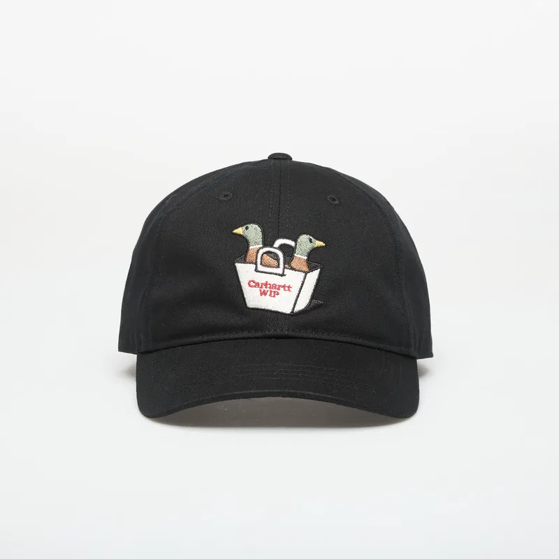 Cap Carhartt WIP Bumper Sticker Cap Black Universal
