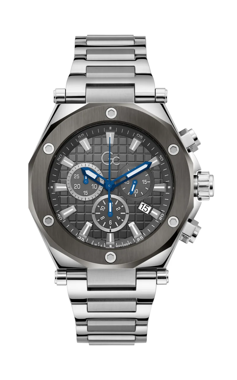GC LEGACY Z18002G5MF Ανδρικό Ρολόι Quartz Χρονογράφος Ακριβείας