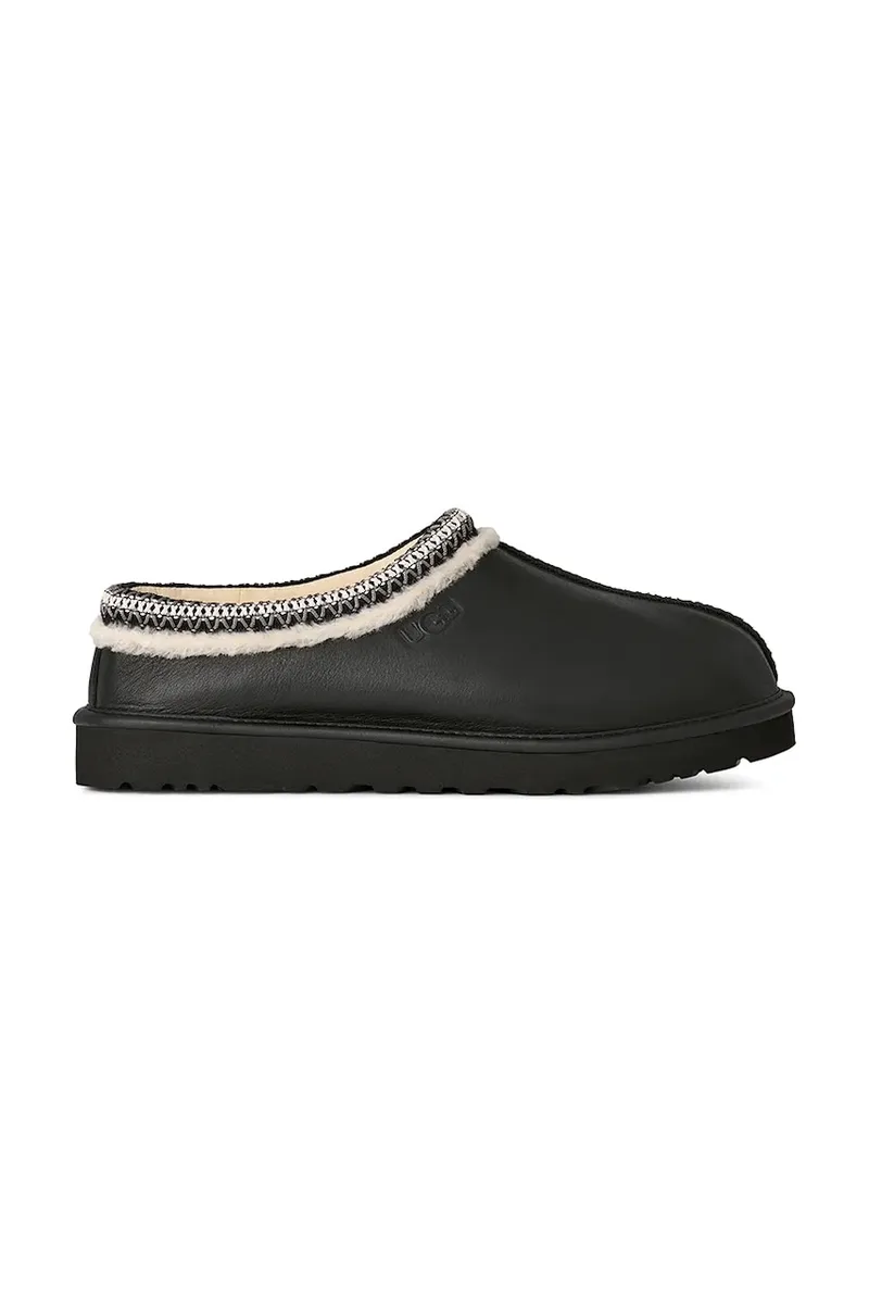 Δερμάτινες παντόφλες UGG Tasman Noir