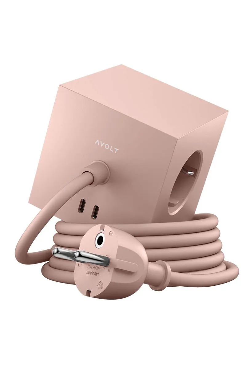 Μαγνητικός κύβος φόρτισης Avolt 2 x USB, 1,8 m