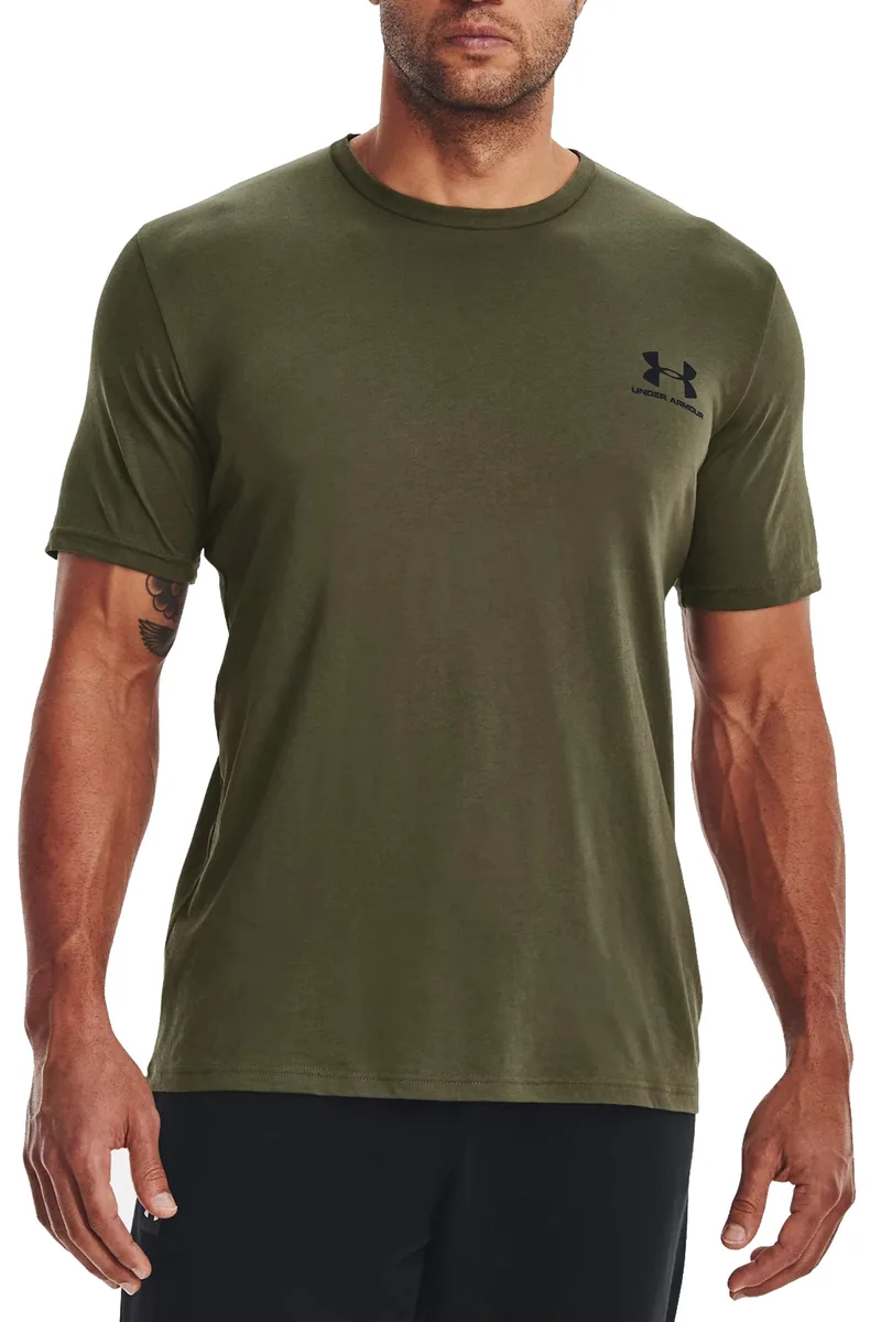 Μπλούζα Κοντομάνικη Under Armour Sportstyle LeftChest 1326799-390 Ανδρικό