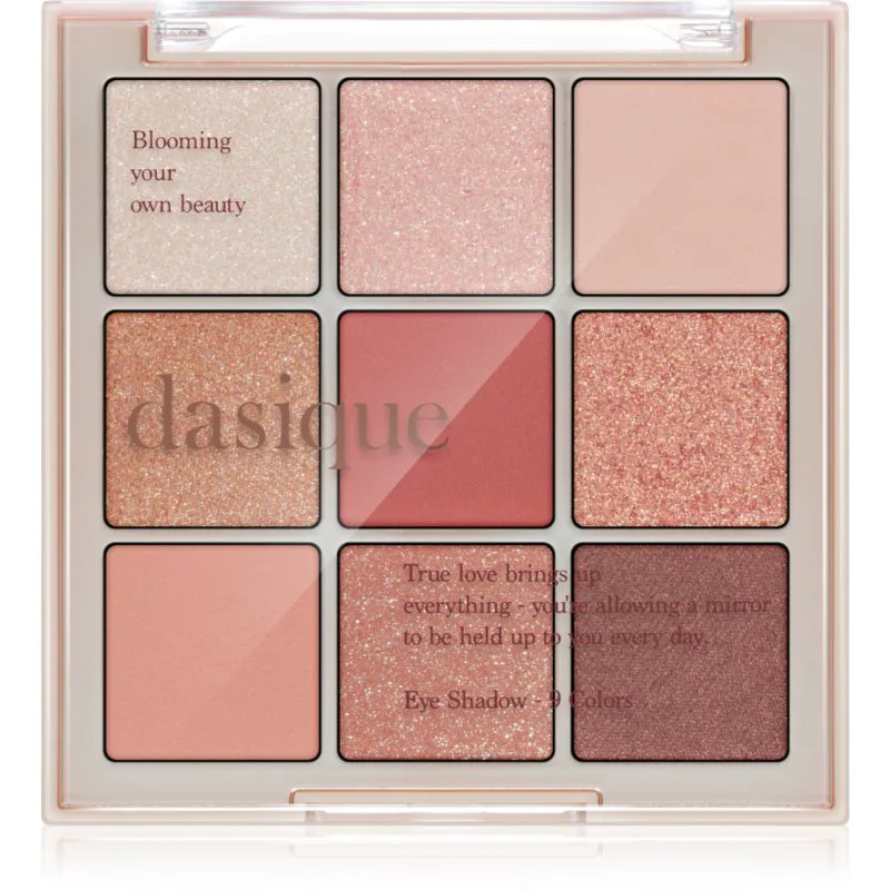 Dasique Eye Shadow Pallete Παλέτα σκιών για τα μάτια απόχρωση 02 Rose Petal 7 γρ