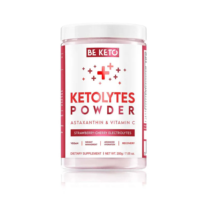 Beketo Κέτο Ηλεκτρολύτες σε Σκόνη Φράουλα Κεράσι (200g)