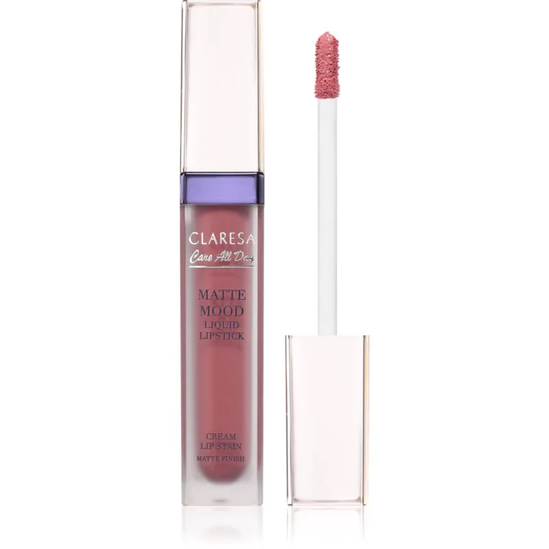 Claresa Care All Day Matte Mood Liquid Lipstick ματ υγρό κραγιόν απόχρωση 05 Confidence 7 ml