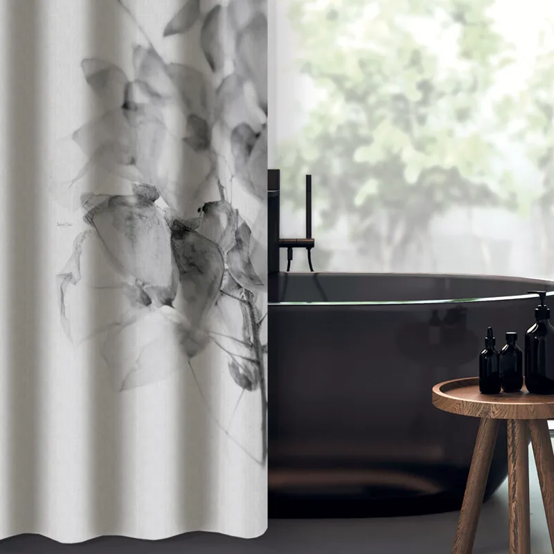Κουρτίνα Μπάνιου 180X200 Saint Clair Des 118 Grey (180x200)