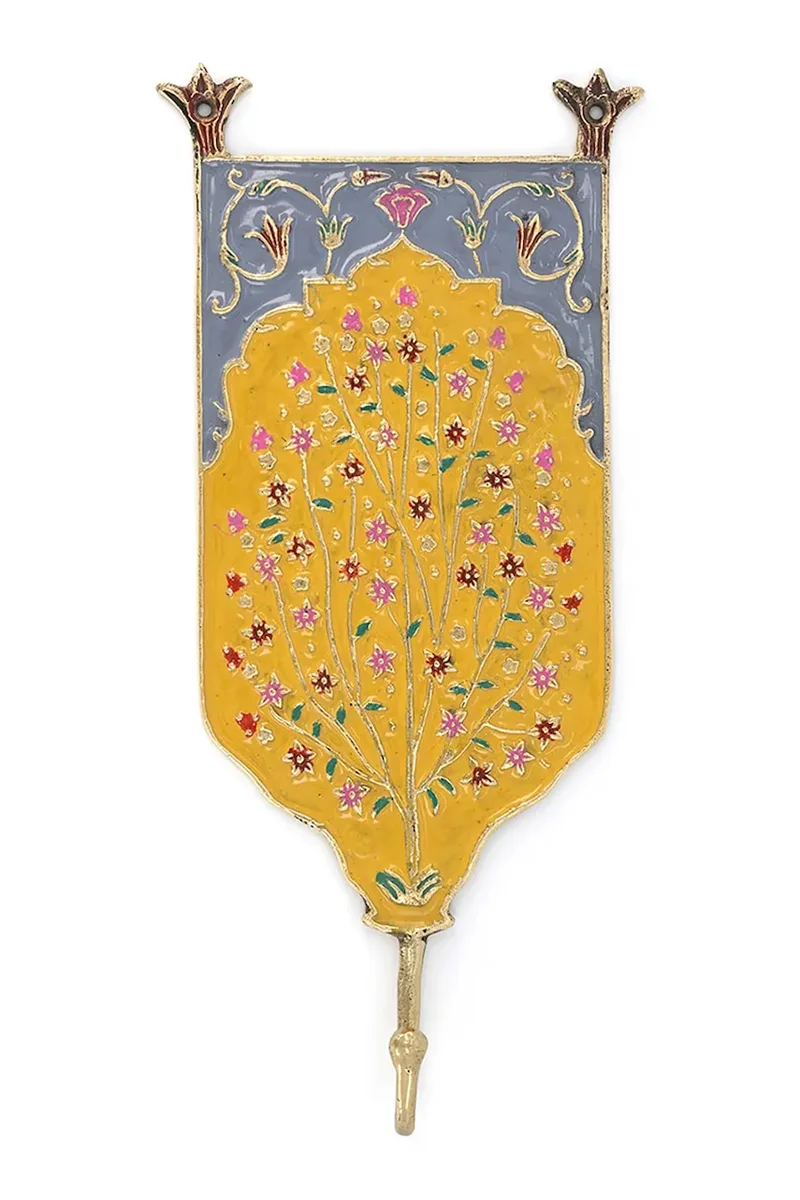 Doing Goods γάντζος επιτοίχιος ορειχάλκινος 10,3 x 27,5 x 3,2 cm