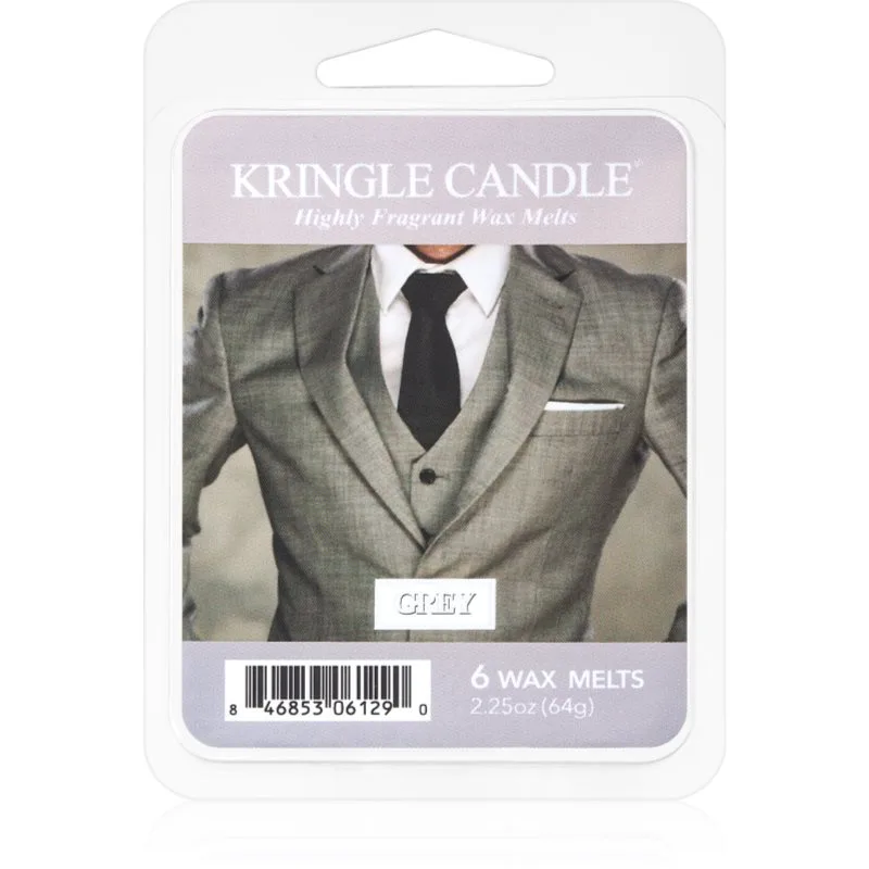 Kringle Candle Grey κερί για αρωματική λάμπα 64 γρ