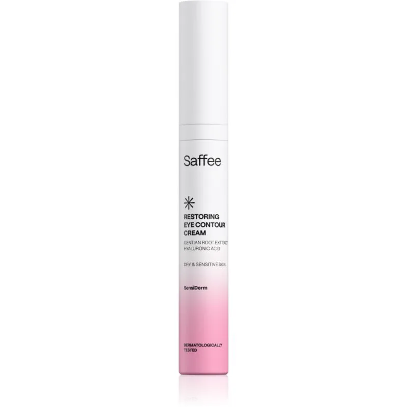 Saffee SensiDerm Restoring Eye Contour Cream κρέμα ματιών για την αντιμετώπιση των μαύρων κύκλων 15 ml
