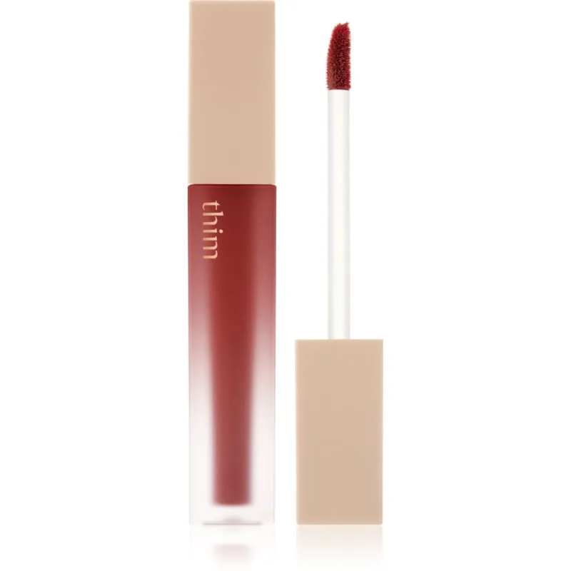 thim Sheer Matte Liquid Lip Υγρό ματ κραγιόν απόχρωση 04 Petal Red 4 γρ
