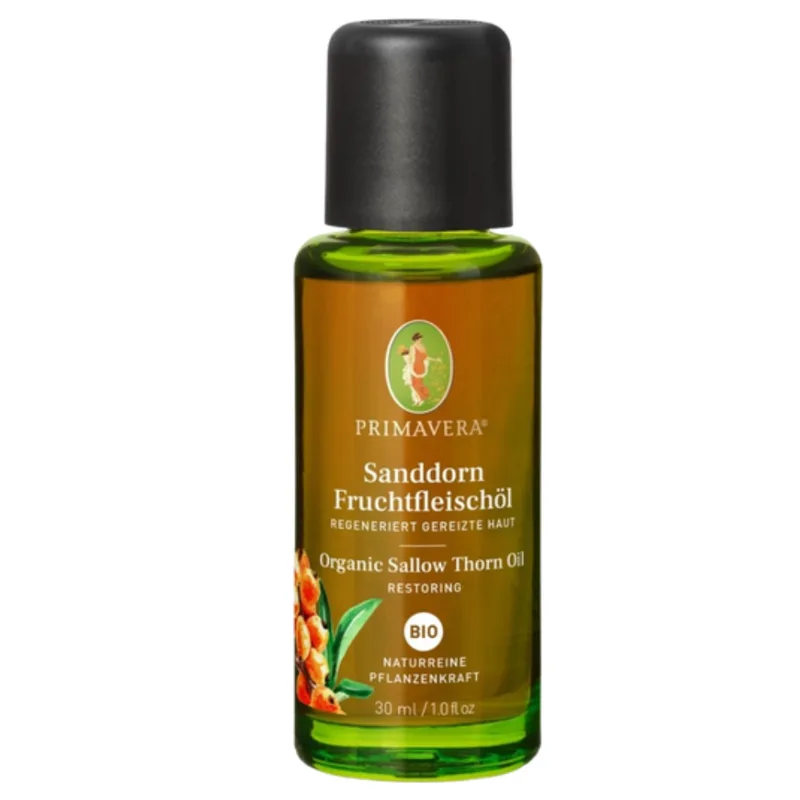 Primavera Organic Sea Buckthorn Pulp Oil, 30 ml