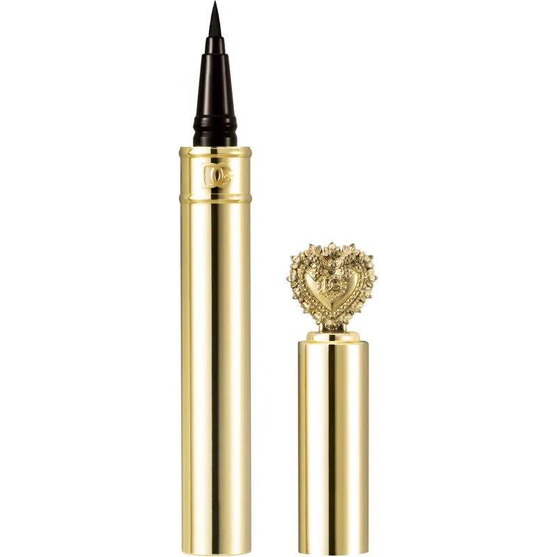 Dolce&Gabbana Flawless Everink Liner μαρκαδόρος μακράς διαρκείας Τα μάτια απόχρωση 01 Total Black - True Jet Black 0.4 ml