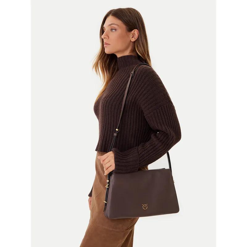 Τσάντα PINKO Triplet AI 25026 PLTT 105161 A0QO Καφέ
