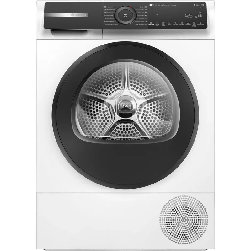 Bosch WQH245B6BY Στεγνωτήριο Ρούχων 9kg, με Αντλία θερμότητας και Wifi, Α+++, Λευκό WQH245B6BY