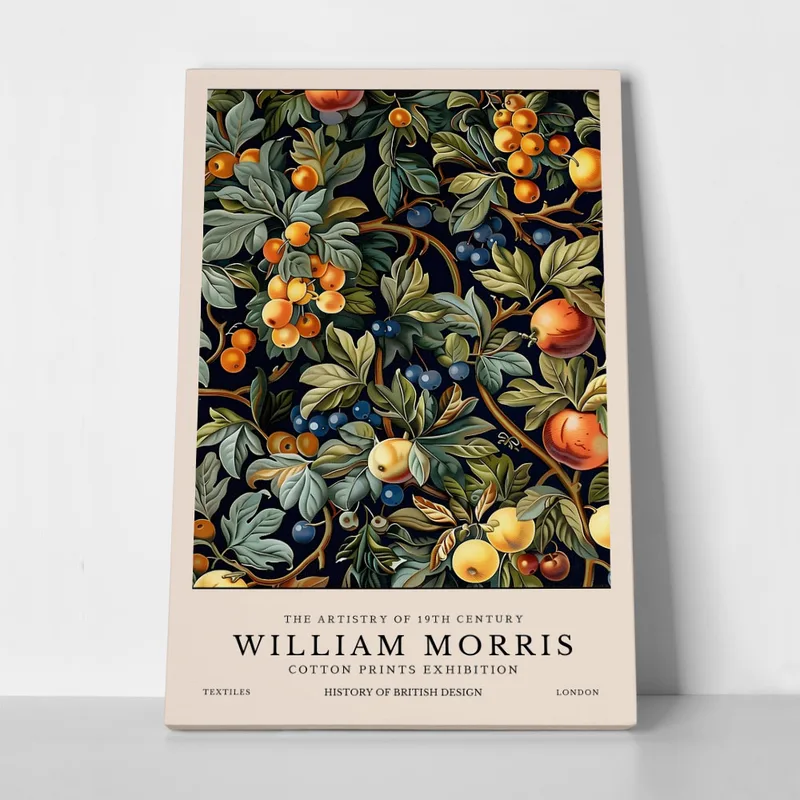 Πινακας σε καμβά WILLIAM MORRIS - FRUITS