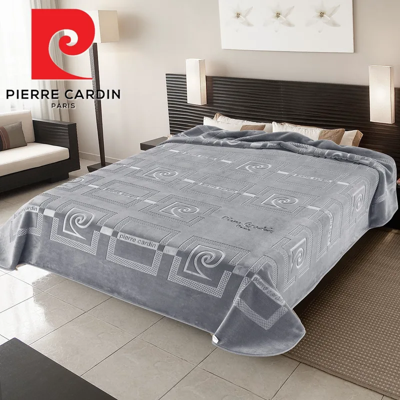 Κουβερτα Υπερδιπλη 220X240 Pierre Cardin Nancy 657 Grey(51)