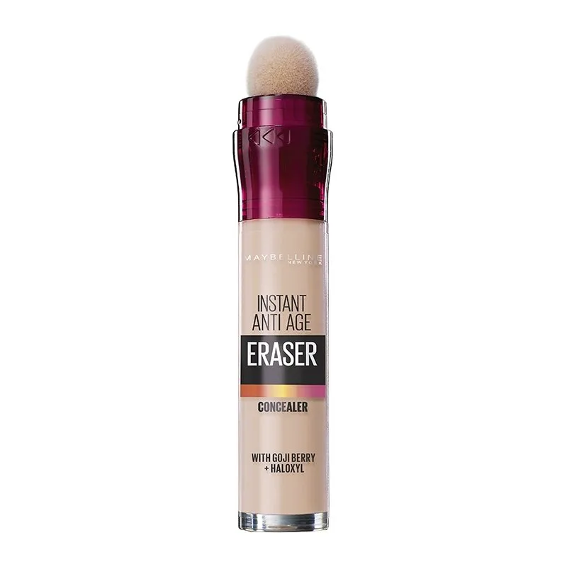 Maybelline Instant Eraser Age Rewind Concealer με Ενσωματωμένο Σφουγγαράκι 6ml - Ivory