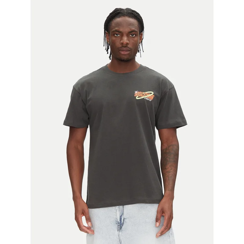 Volcom T-Shirt Filip Rygalski A4312504 Γκρι Loose Fit