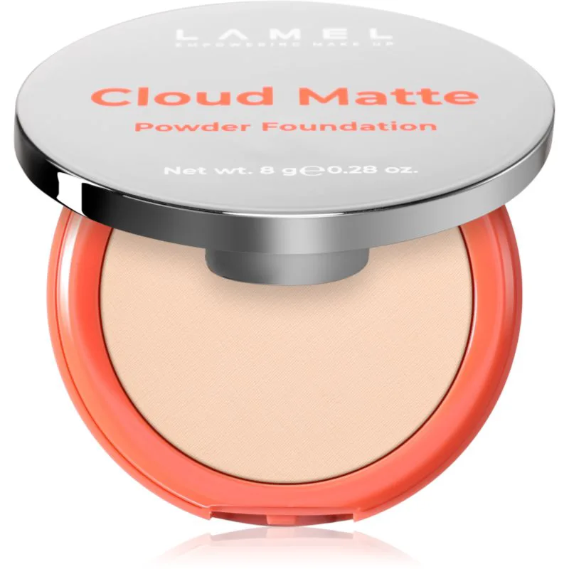 LAMEL Cloud Matte Powder Foundation ματ πούδρα μεικ απ απόχρωση 03 Light Μπεζ 8 γρ