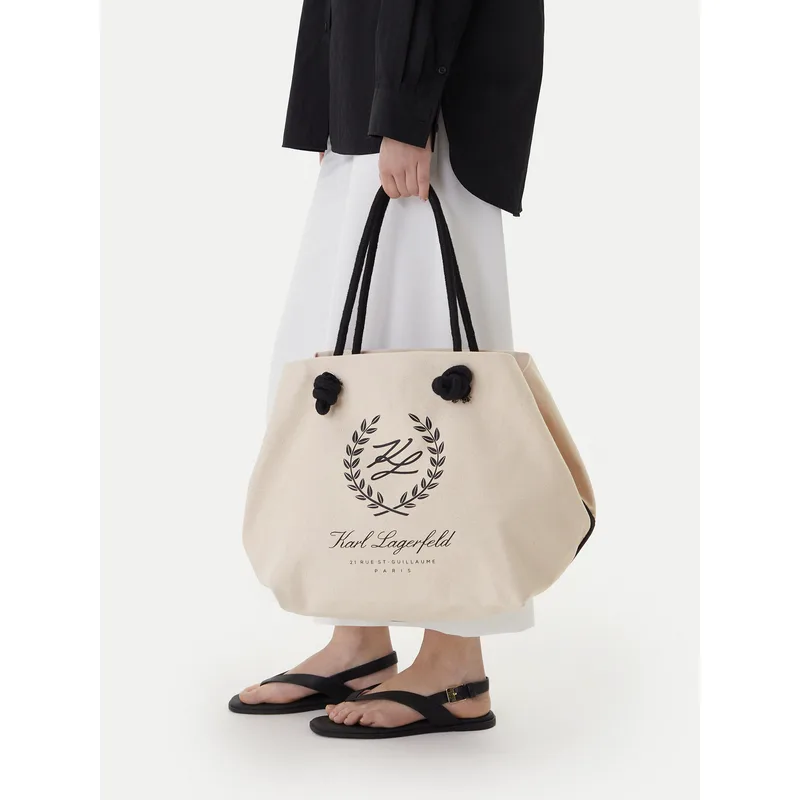 Τσάντα KARL LAGERFELD B1W46065 Μπεζ
