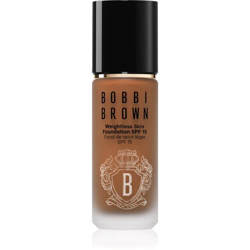 Bobbi Brown Weightless Skin Foundation SPF 15 μακράς διαρκείας μεικ απ με ενυδατικό αποτέλεσμα απόχρωση Chestnut 30 ml