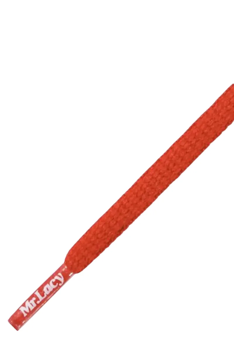 Κορδόνια Mr. Lacy Runnies Hydrophobic 120cm Red 316170-Red