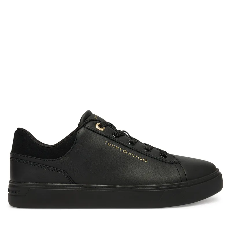 Αθλητικά Tommy Hilfiger Casual Cupsole Sneaker FW0FW09020 Μαύρο