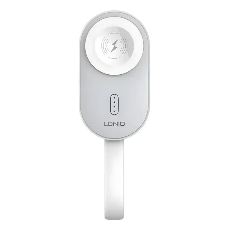 Ασύρματος Φορτιστής Powerbank για Smartwatch Λευκό