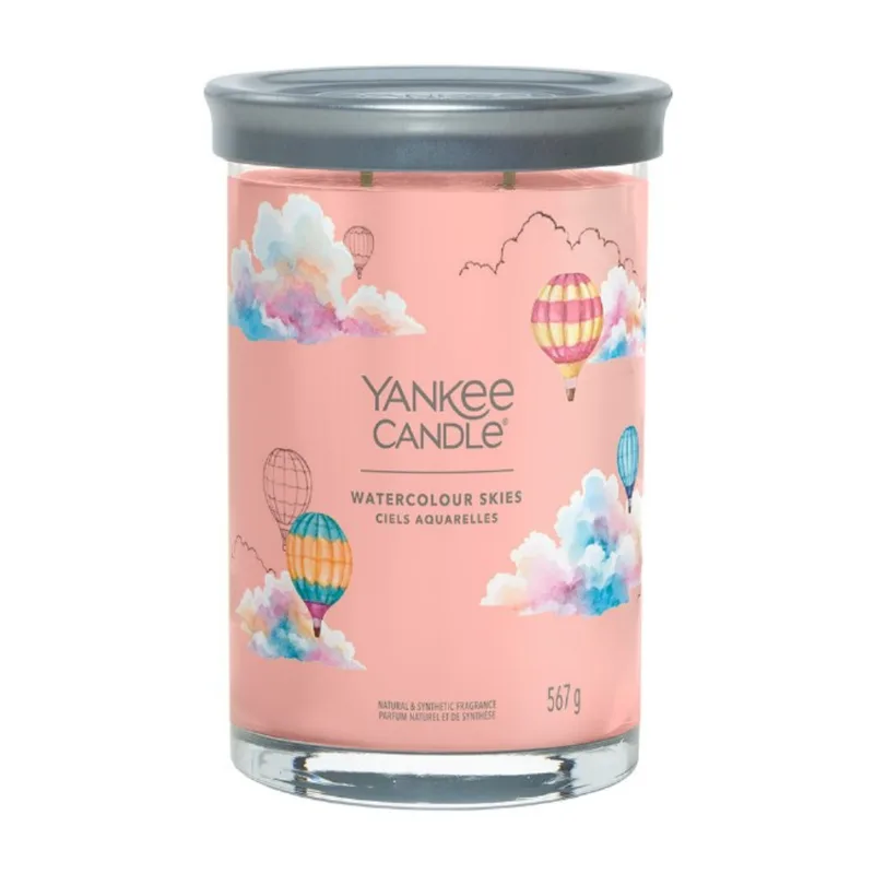 Yankee Candle Watercolor Skies tumbler candle Signature - 567.0 g