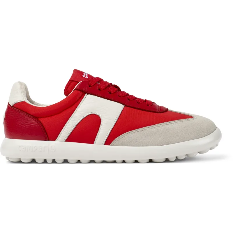 CAMPER Pelotas Xlite - Sneakers Για Γυναικεία - Κόκκινο, Μέγεθος 37, Cotton fabric/Smooth leather