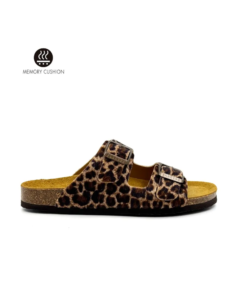 PLAKTON ΓΥΝΑΙΚΕΙΟ ΣΑΝΔΑΛΙ 180010 PELO 90 LEOPARDO 5 EVA