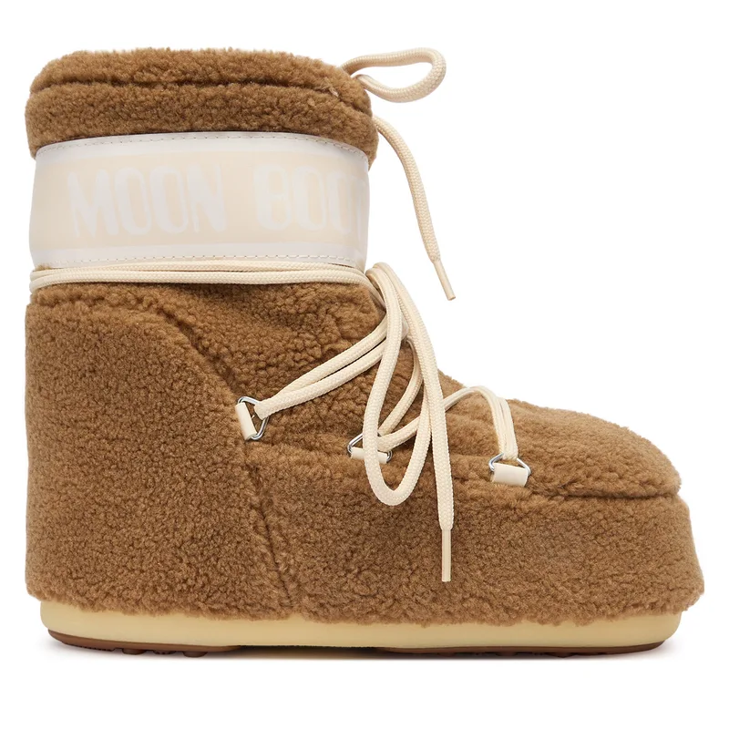 Μπότες Χιονιού Moon Boot Mb Icon Low Fleece 80D1409700 Καφέ