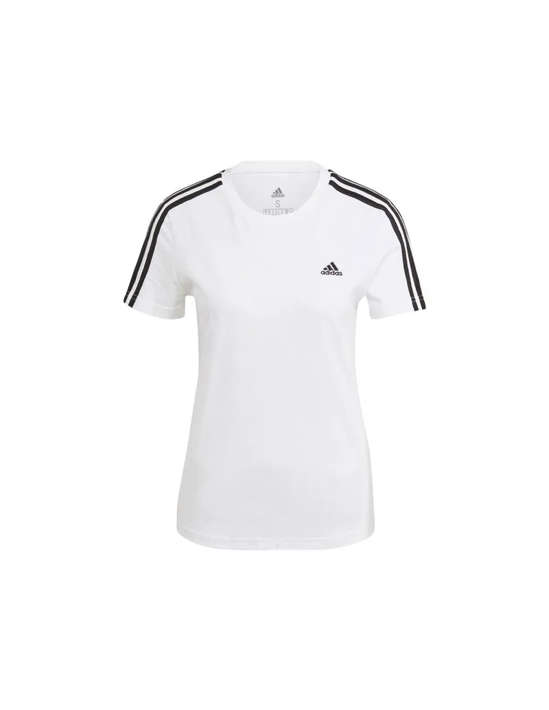 Adidas Essentials Γυναικείο Αθλητικό T-shirt Core White GL0783
