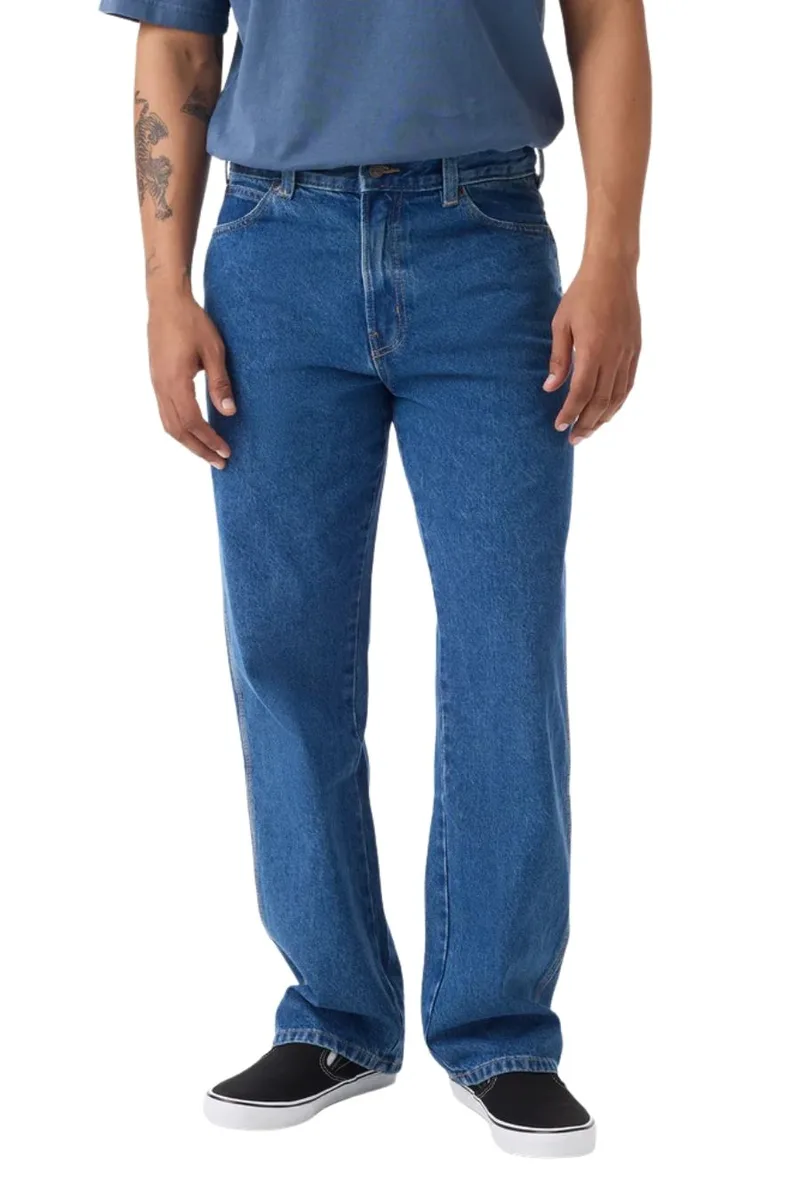 Dickies 954 Relaxed Straight Ανδρικό Jeans - Μπλε-DK0A882ACLB1-BLUE