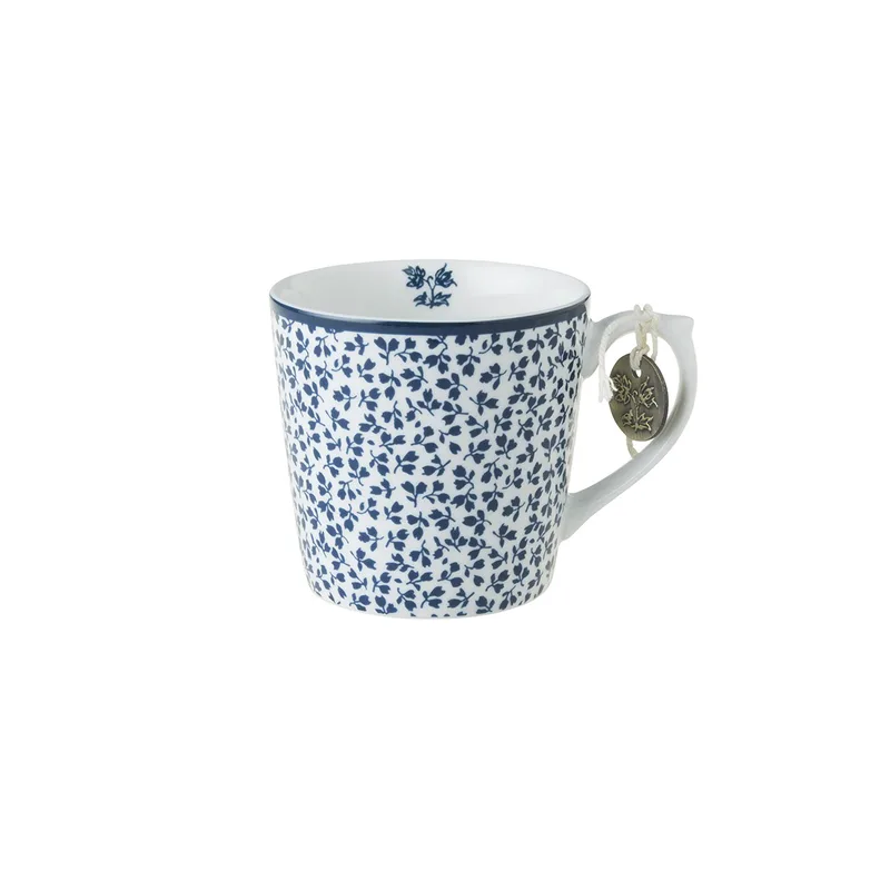 Laura Ashley Κούπα Floris Fine Bone China 220ml Blueprint