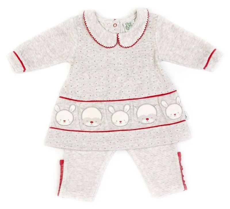 ΠΥΖΑΜΑΚΙ F.S. BABY 11741 ΓΚΡΙ (74ΕΚ.)-(9-12 ΜΗΝΩΝ)