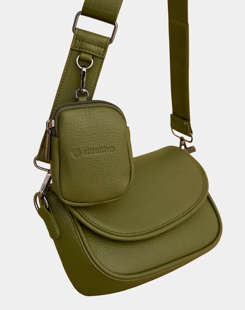 ATTRATTIVO ΤΣΑΝΤΑ 9T23452-TEAL Khaki