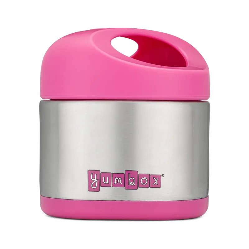 Yumbox Cubi Triple Insulated Stainless Steel Thermal Food Jar - Berry Ροζ