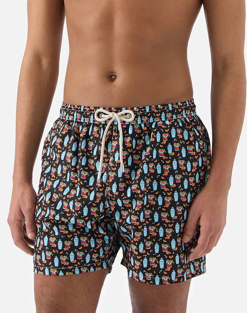 MC2 LIGHTING MICRO FANTASY-SWIMSHORT-NEGRONI DRINK 00 LIG0003-07655L-07655L Multi