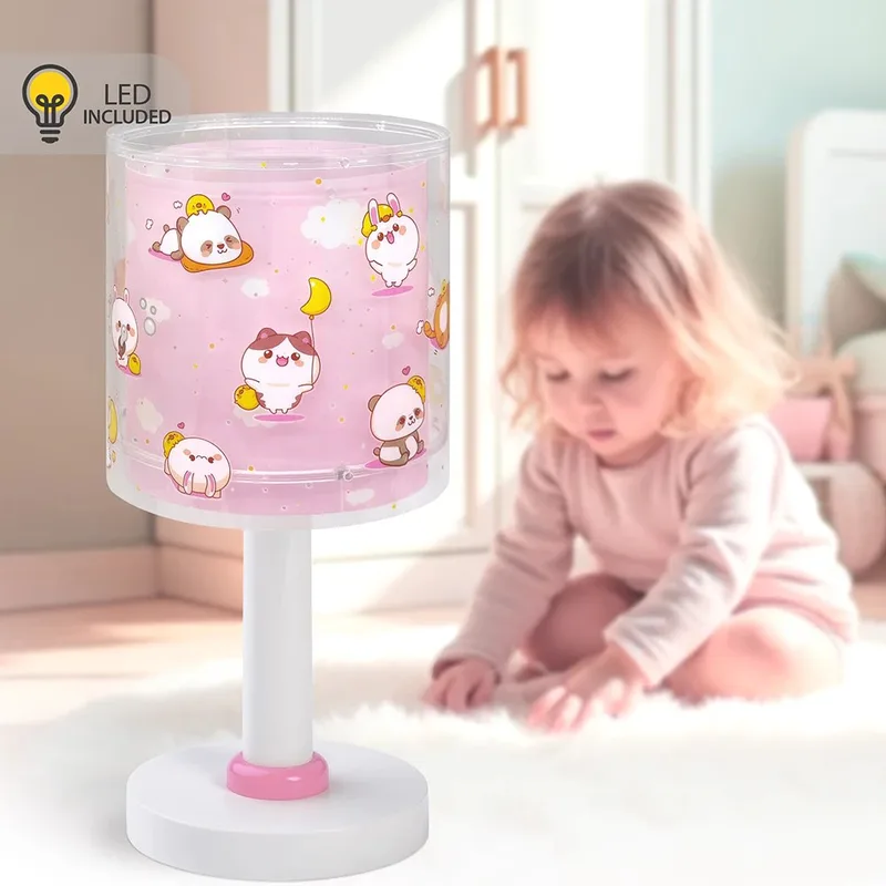 Kawaii Ροζ επιτραπέζιο φωτιστικό (41761S)