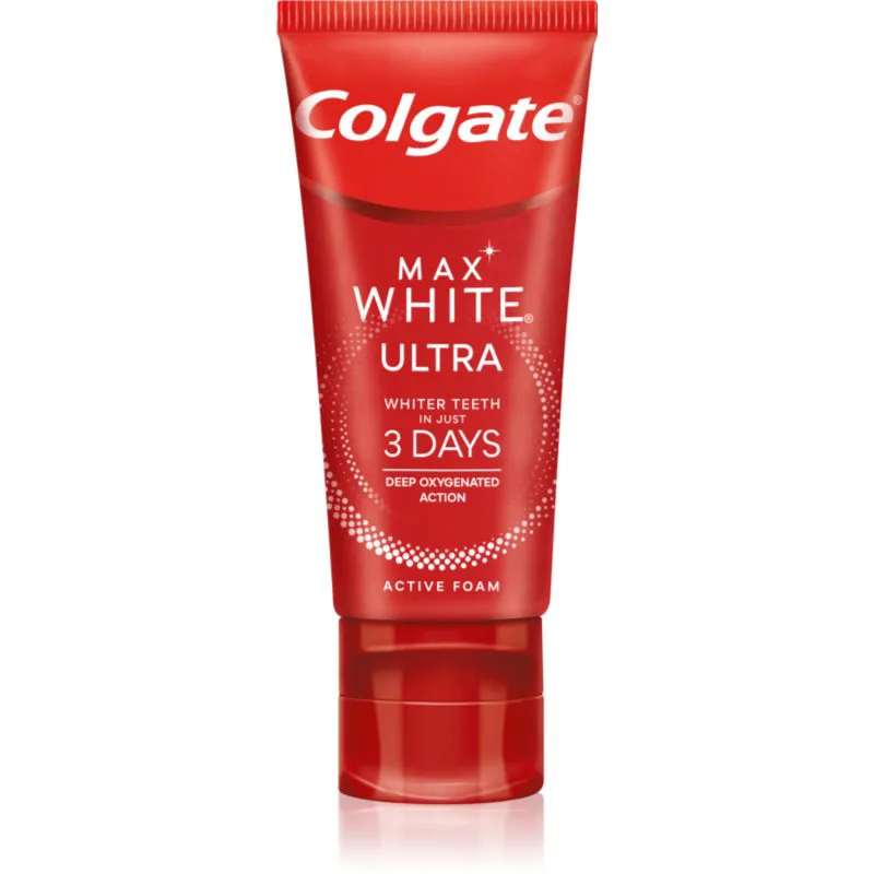 Colgate Max White Ultra Active Foam λευκαντική οδοντόκρεμα 50 ml